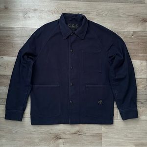 Filson CCF Chore Jacket Size Medium MADE IN CANADA Dark Navy C.C.F. Work Coat